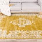 Vintage Rug - Adore Medallion Yellow