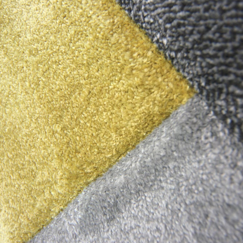 Modern floor rug - Hando Cosmos Ochre Yellow