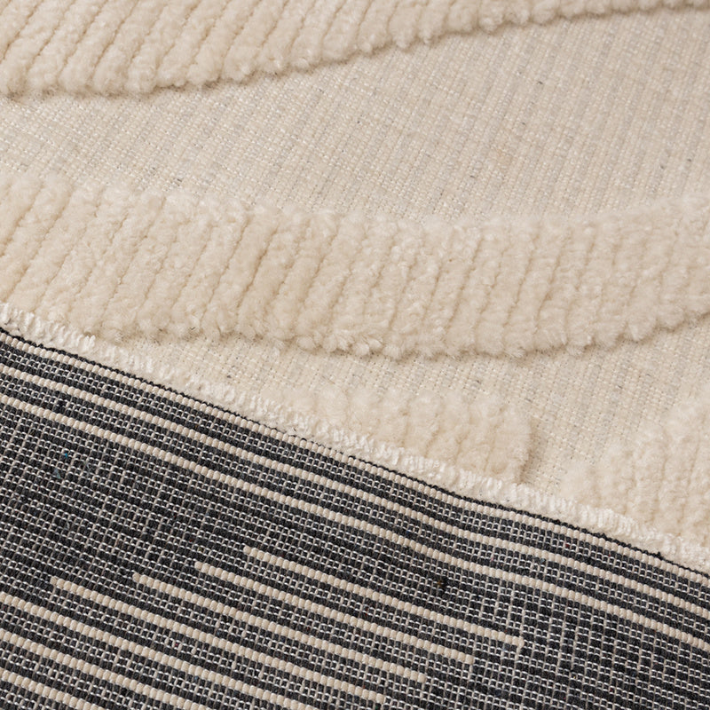 Washable Rug - Dunya Zebra White