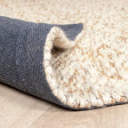 Wool Rug - Melange Cream/Brown Blended