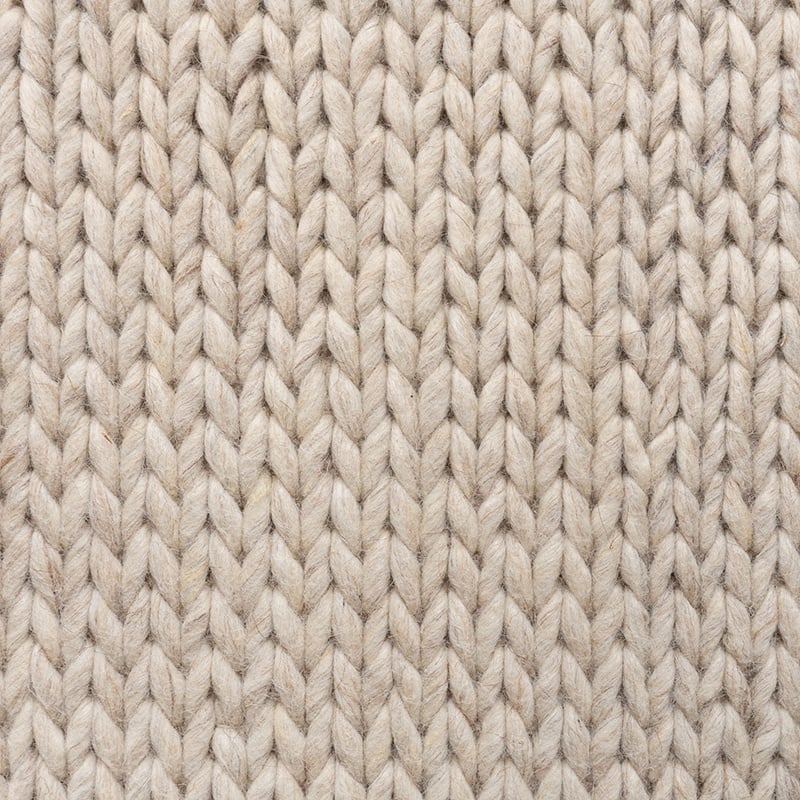 Wool Rug - Twist Beige