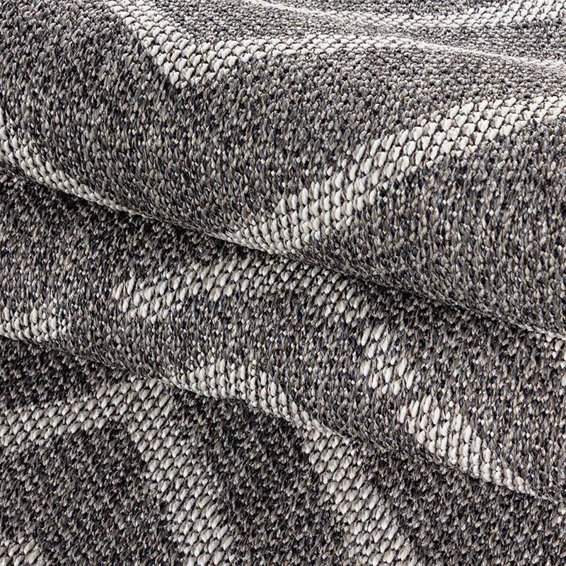 Jute Balcony Rug - Aruba Square Grey