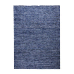 Double-sided wool rug - Toulon Blue/White