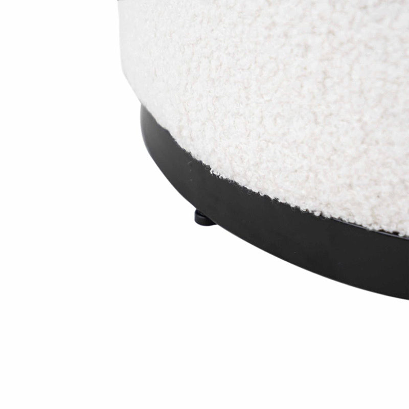 Pouf - Teddy White