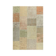 Patchwork floor rug - Nadine Yellow/Multicolor