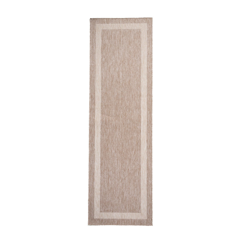 Balcony Rug - Sierra Border Beige/Cream