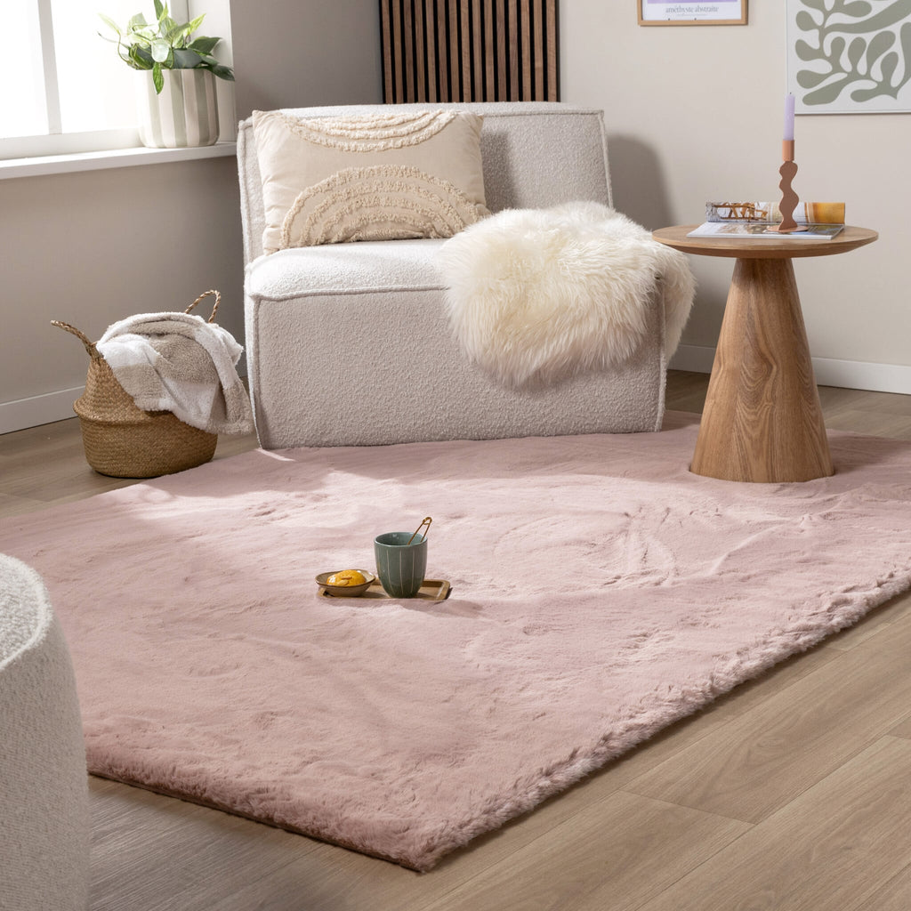 Soft High Pile Rug - Comfy Supreme Pink