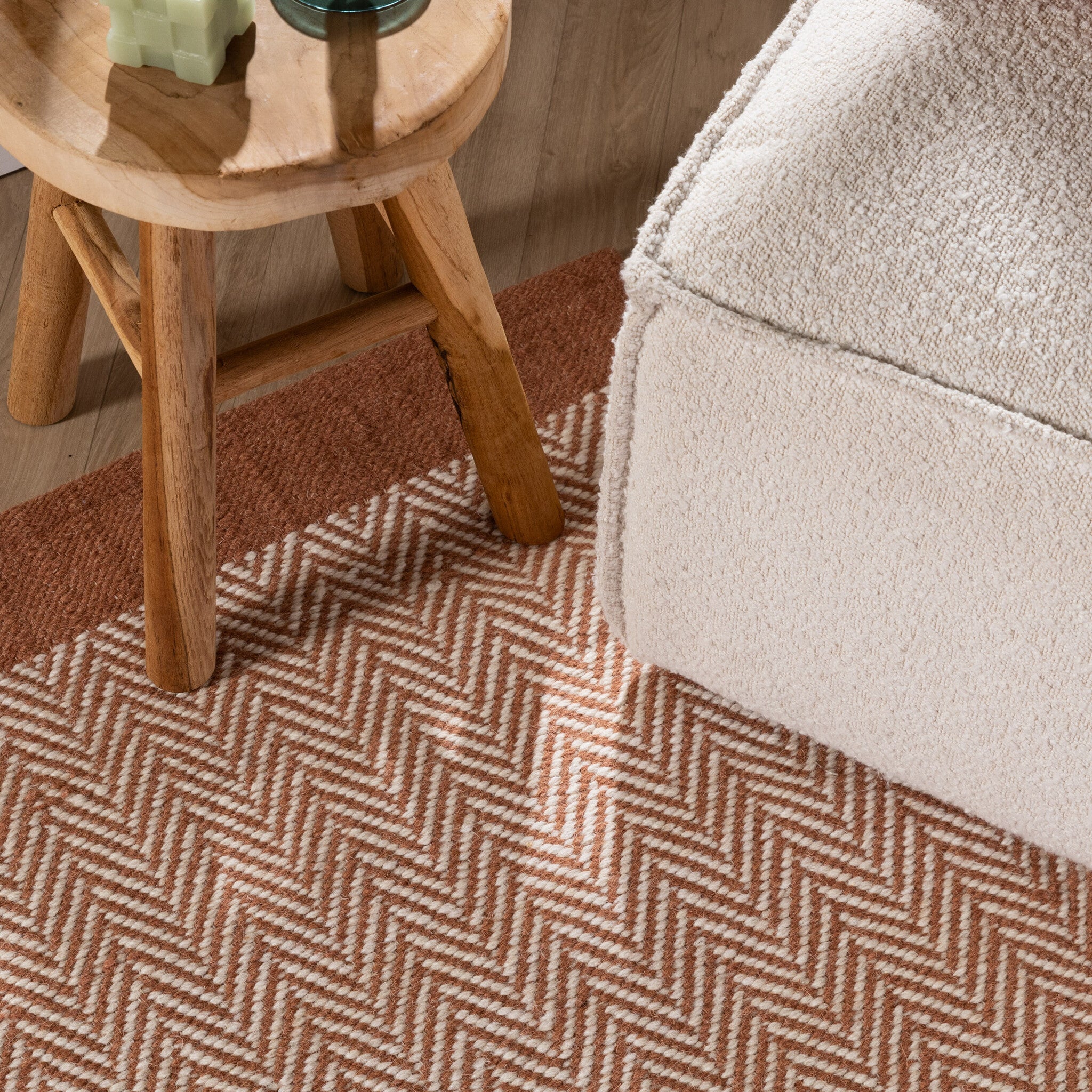 Wool Rug – Zula Terracotta