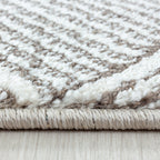 Modern Rug - Regal Pentagon Beige