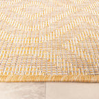 Outdoor Rug - Summer Retro Yellow