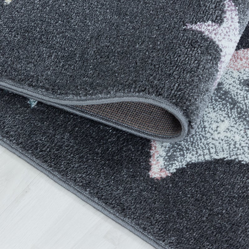 Children's floor rug - Fleurtje Dragon Pink