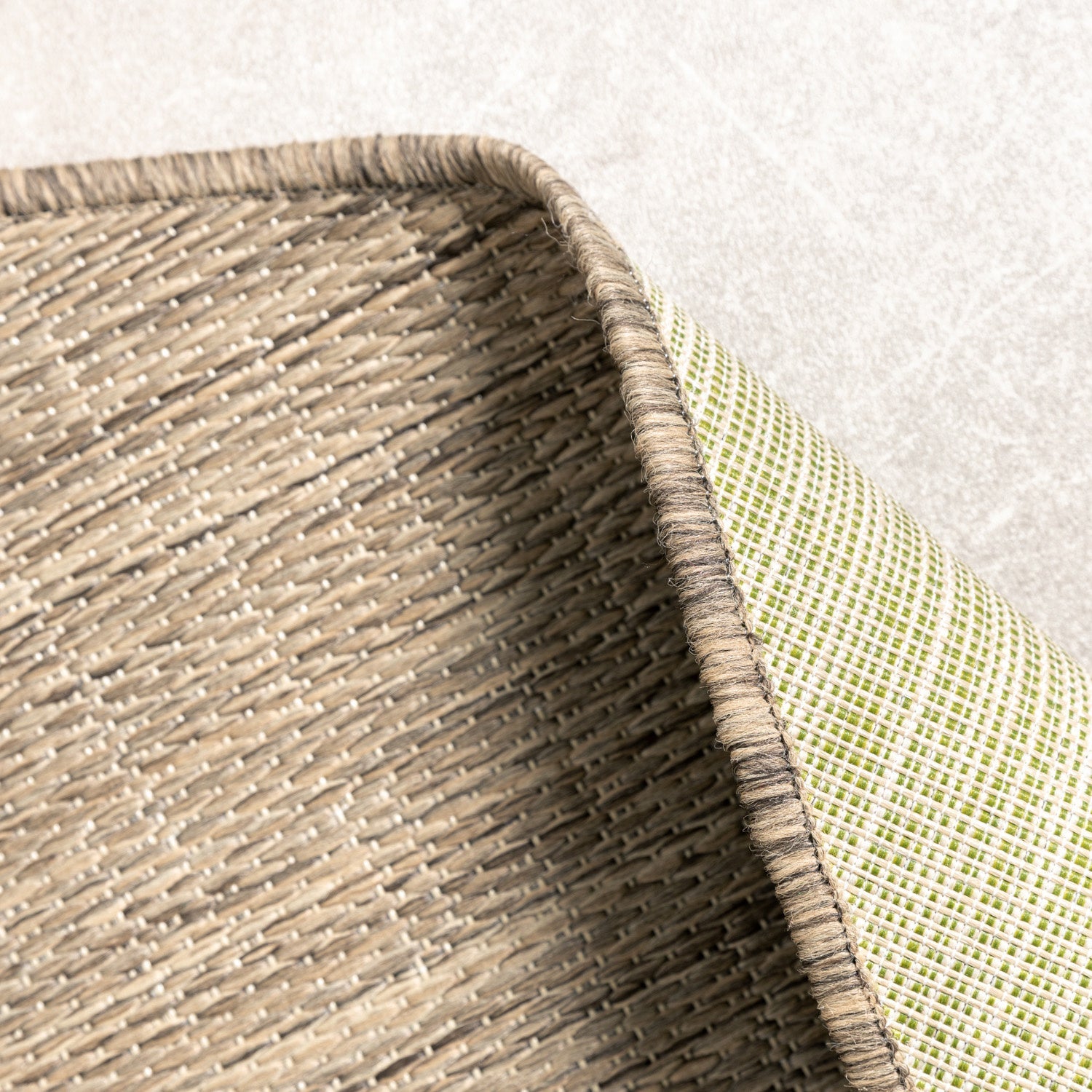 Round Outdoor Rug - Malta Melange Natural