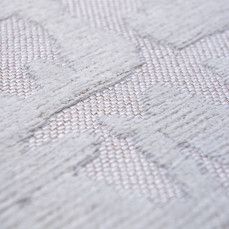 Round Modern Floor Rug - Structures Baobab 9198