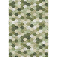Modern Floor Rug - Amado Green 6444