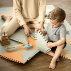 Foam Puzzle Mat - Joy Hygge Grey/Terra