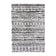 Scandinavian Rug - Scandi Geo Black/White