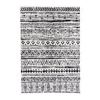 Scandinavian Rug - Scandi Geo Black/White