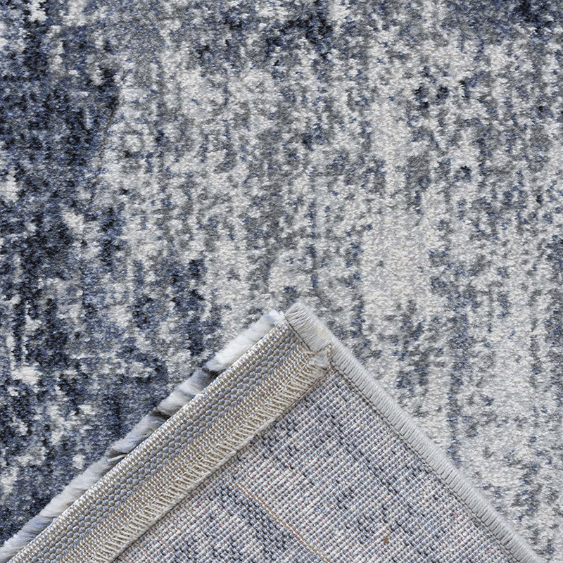 Low-pile floor rug - Anouk Blue 6656