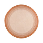 Round Indoor Outdoor Rug - Florence Terracotta