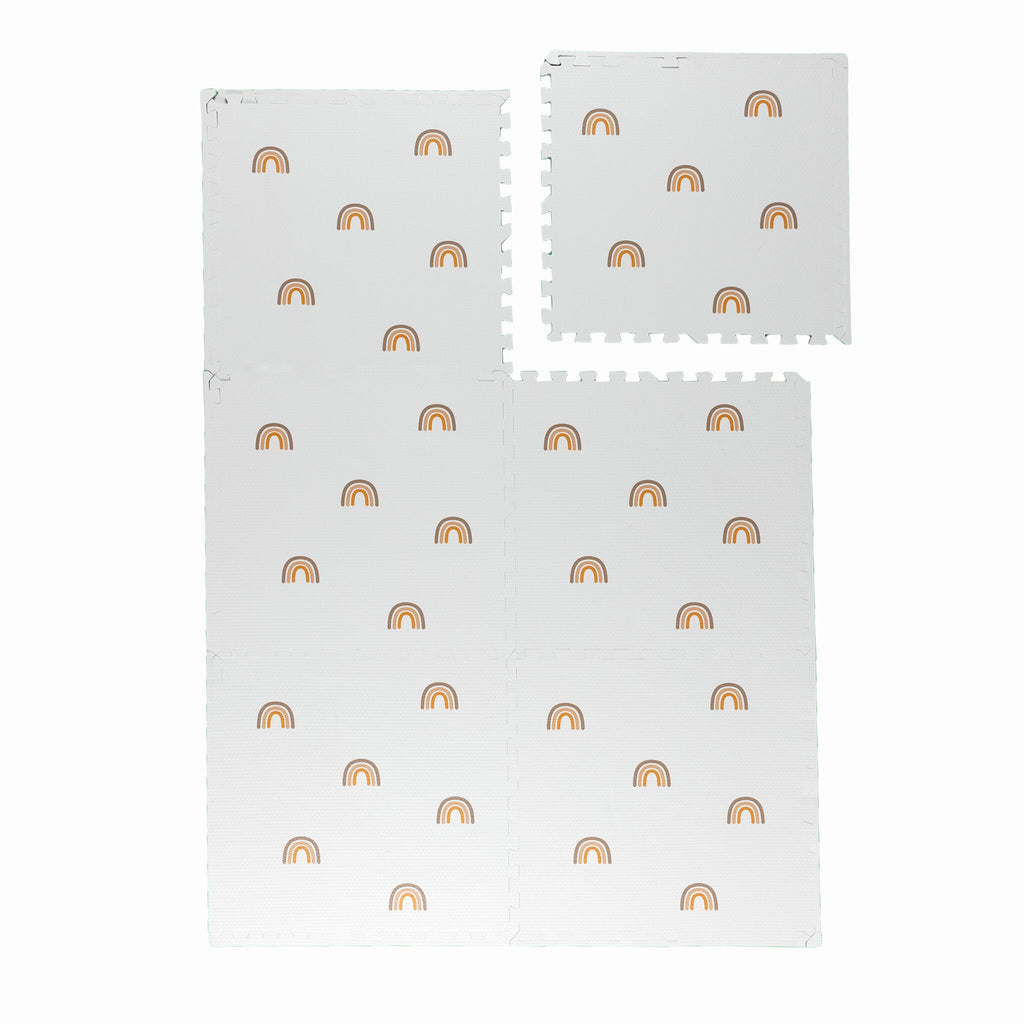 Foam Puzzle Mat – Alfie Rainbow White