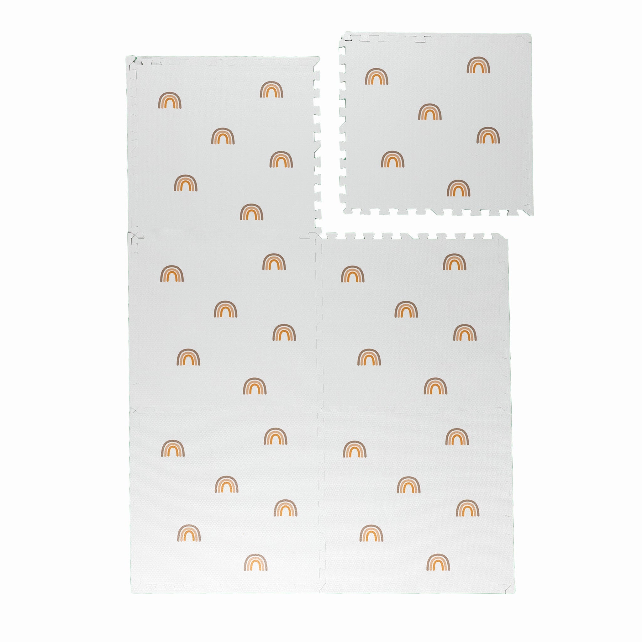 Foam Puzzle Mat – Alfie Rainbow White