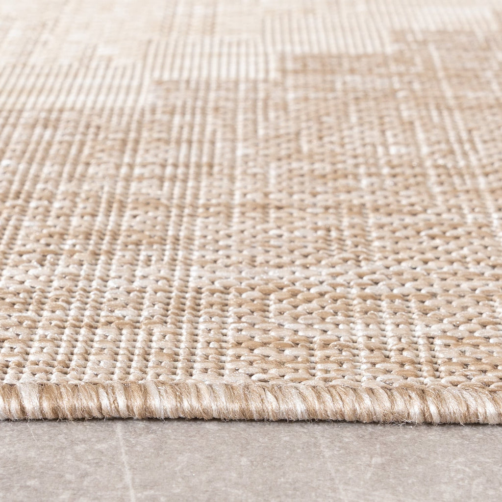 Jute Outdoor Rug - Atlas Diamond Brown/Cream