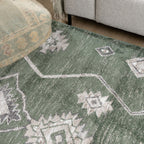 Berber rug - Blend Aztec Green