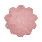 Washable Children’s Rug – Coco Flower Dark Pink