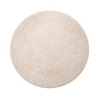 Round Fluffy Rug – Bobby Cream