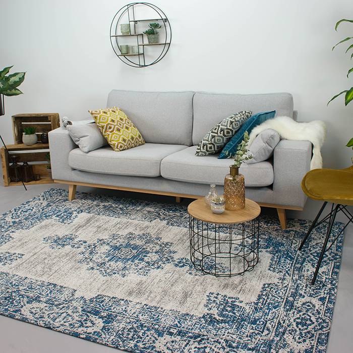 Vintage Rug - Dreams Deep Blue