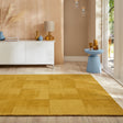 Hand-tufted floor rug - Dido Yellow
