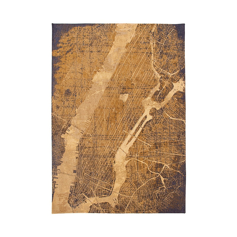 Graphic floor rug - Cities New York 9315