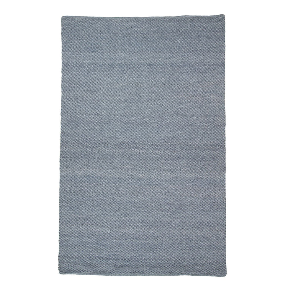 Wool floor rug made to measure - Genua Blue 227