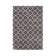 High-pile floor rug - Hamar Rings Grey/Cream