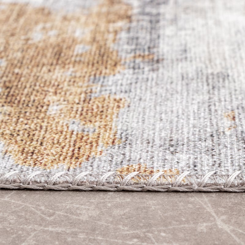 Modern Rug - Strong Grey/Yellow