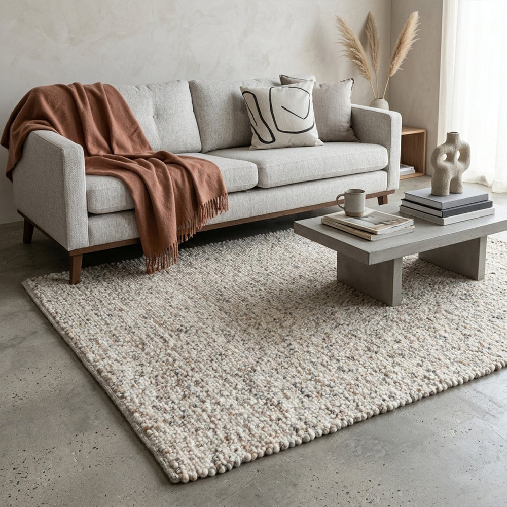 Wool Rug - Oliver Beige