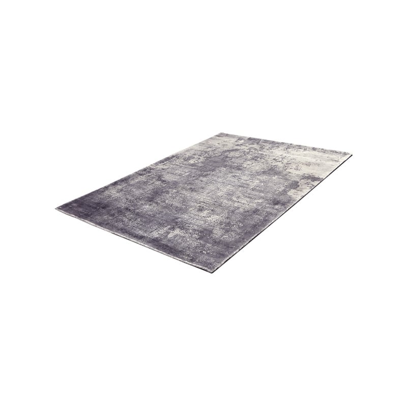 Viscose floor rug - Viola Blue