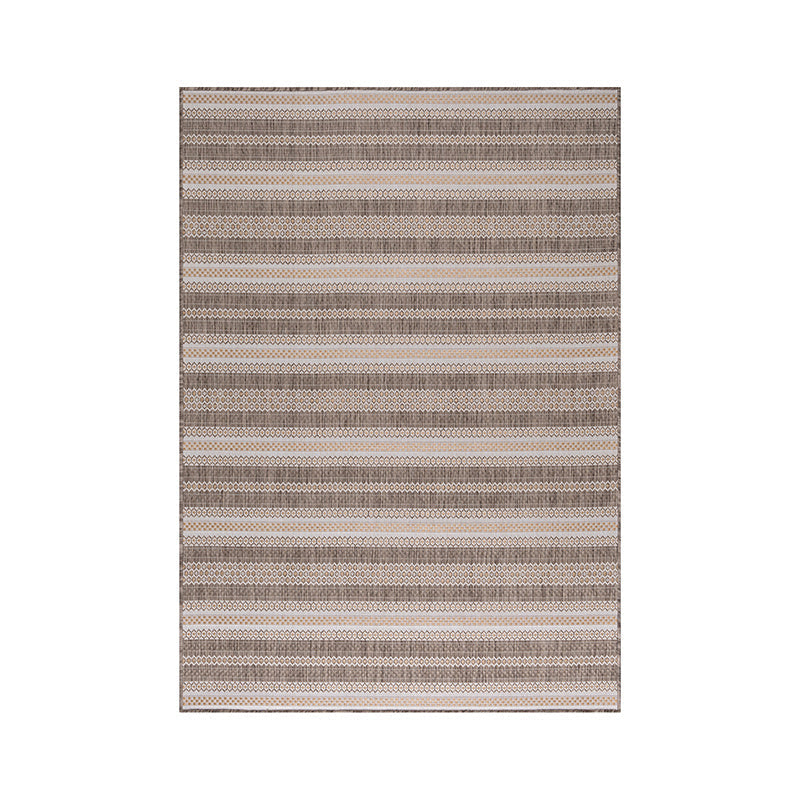 Striped outdoor rug - Sunara Beige