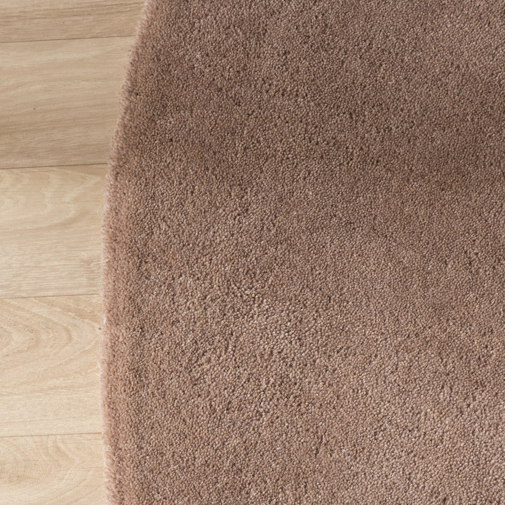 Round Wool Rug – Vienna Beige