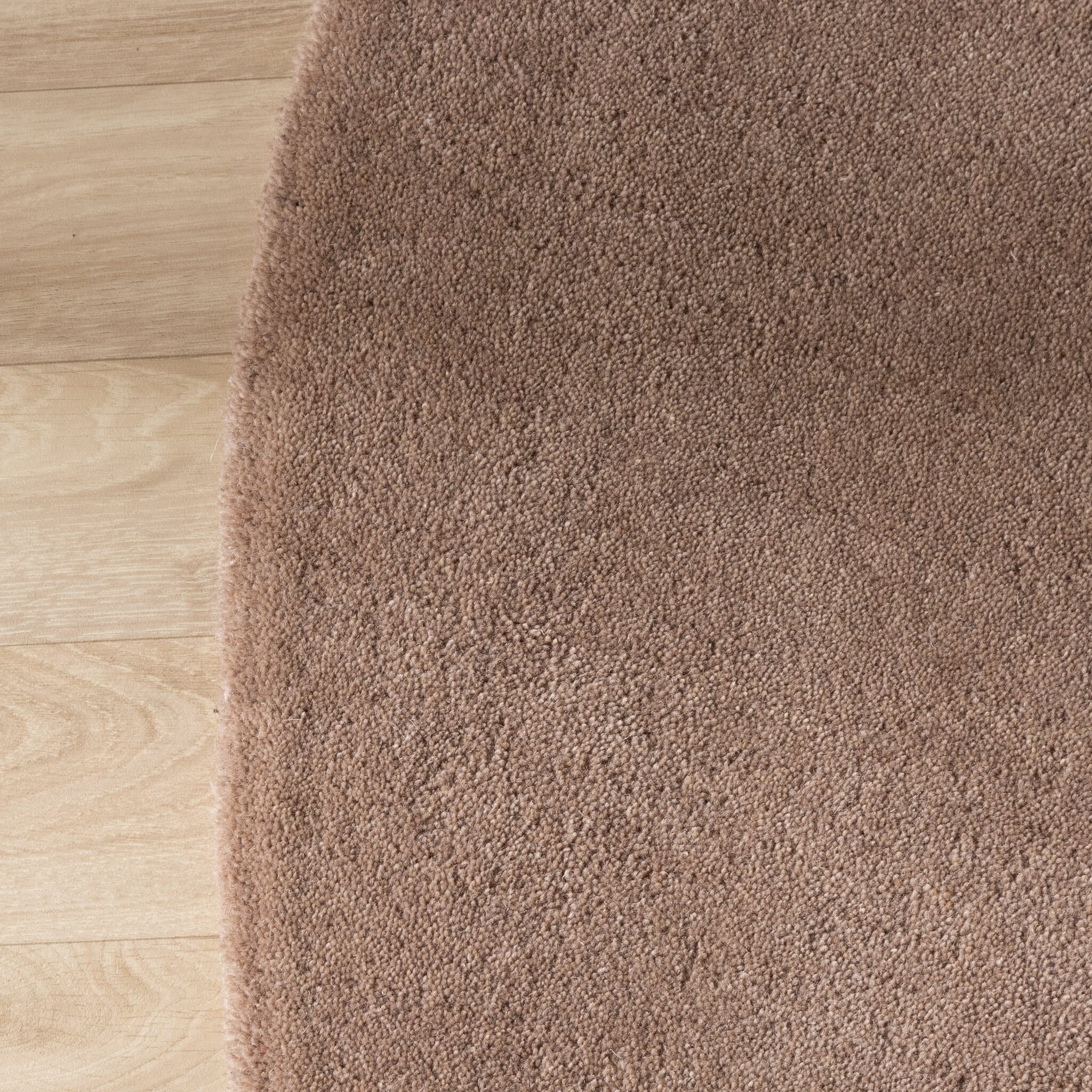 Round Wool Rug – Vienna Beige