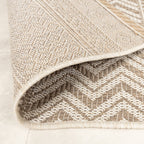 Jute Outdoor Rug - Nomad Aztec Cream
