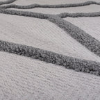 Scandinavian floor rug - Yaso Safi Gray