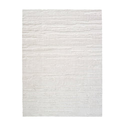Modern Floor Rug - Lewis White 6191