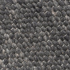 Round Wool Rug - Feline Anthracite/Blended