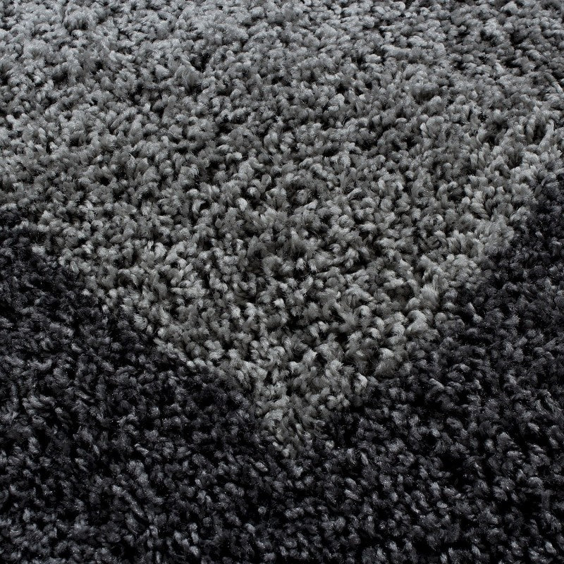 High-pile Runner - Edge Grey