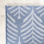 Outdoor Rug - Summer Leaves Blue