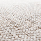 Sustainable Low-Pile Rug - Lykke Cream