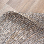 Jute Rug - Fair Round Grey
