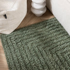 Scandinavian Rug - Lova Frames Green