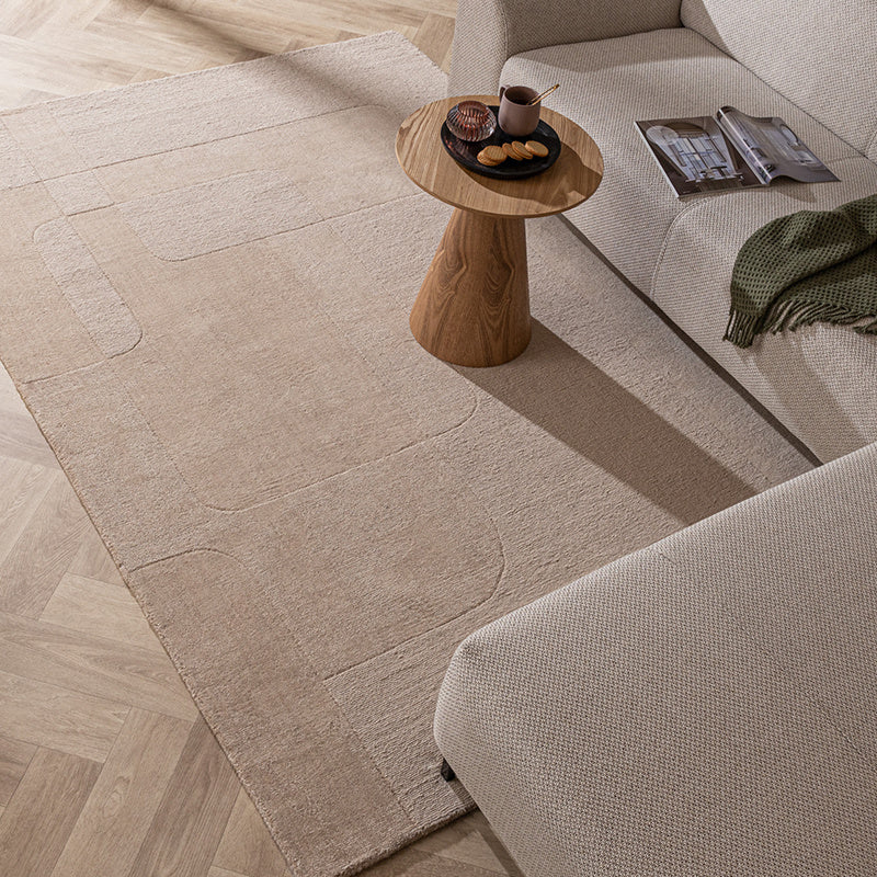 Wool Rug - Giselle Abstract Beige